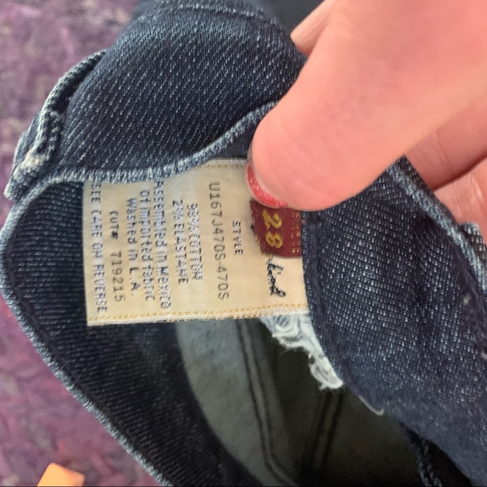 7 For All Mankind Boot cut trouser Jeans size 28 - Picture 14 of 16
